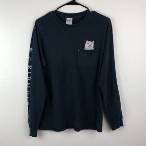 Ripndip Long Sleeve Kitty Graphic Tee